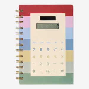 Notebook with calculator. Solar-powered - Image 1