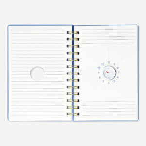 Notebook. With detachable clock - Image 2