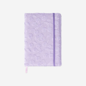 Notebook with removable cherry cover