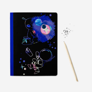 Notebook. With scratch cover - Image 1