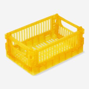 Orange collapsible storage box - Small - Image 1