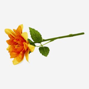 Orange decorative flower - Image 2