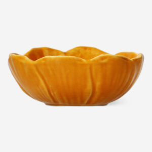 Orange flower bowl - Small - Image 2