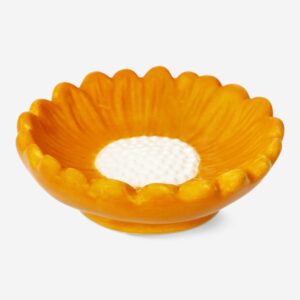 Orange flower shaped dish - Small - Image 1