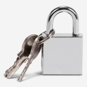 Padlock with Keys - 4.3 cm