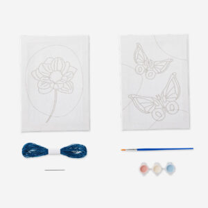 Paint and embroider canvas kit - 2 pcs - Image 2