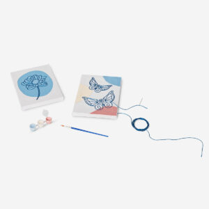 Paint and embroider canvas kit - 2 pcs - Image 3
