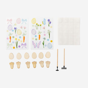 Paint-your-own Easter bunny house decoration - Image 2