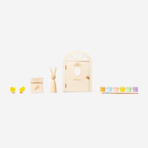 Paint-your-own Easter bunny house decoration - Image 3
