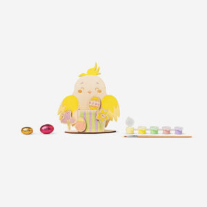 Paint-your-own Easter chicken decoration - Image 1