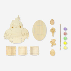 Paint-your-own Easter chicken decoration - Image 2