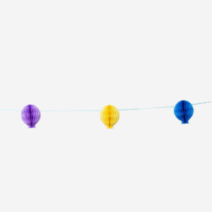 Paper garland. 250 cm