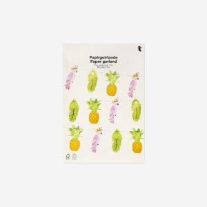 Paper garland with tropical theme - 300 cm - Image 1
