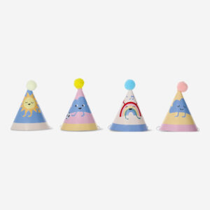 Party hats. 4 pcs