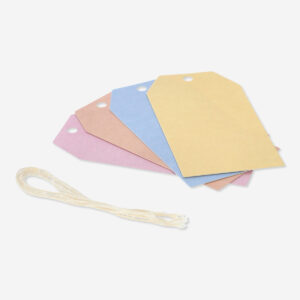 Pastel gift tags. 4 pcs - Image 2
