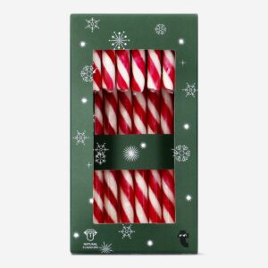 Peppermint candy canes - 8 pcs - Image 1