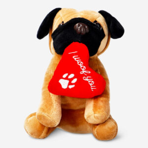 Plush mastiff dog pet toy - Image 2