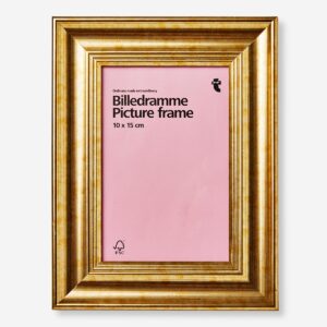 Gold Picture Frame - 10x15 cm