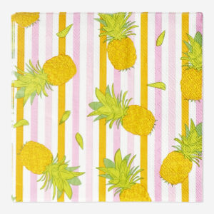 Pineapple napkins - 16 pcs - Image 1