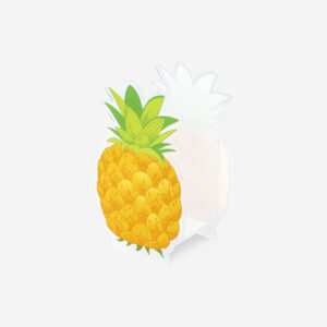 Pineapple shaped pencil holder