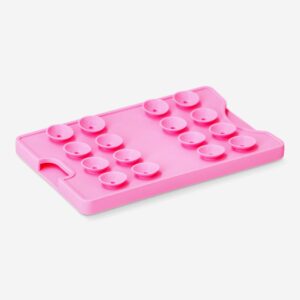 Pink cardholder for phone with suction pads - Image 3