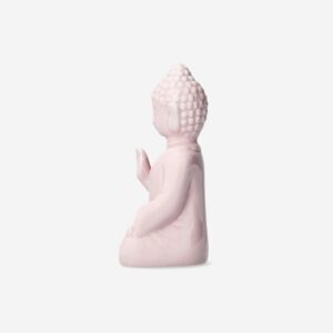 Pink ceramic Buddha - Image 2