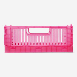 Pink collapsible storage box - Large - Image 3