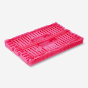 Pink collapsible storage box - Large - Image 2