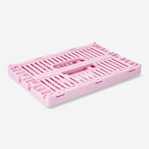 Pink collapsible storage box - Large - Image 2