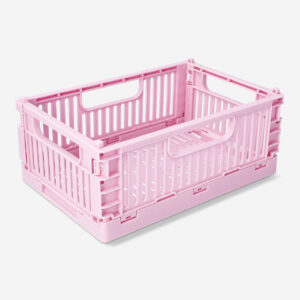 Pink collapsible storage box - Large - Image 1