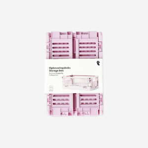 Pink collapsible storage box - Small - Image 2