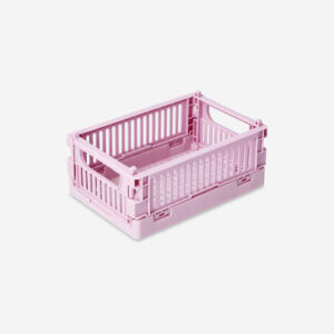 Pink collapsible storage box - Small - Image 1