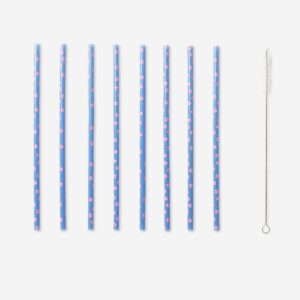Pink colour changing straws - 8 pcs - Image 3