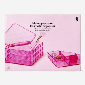 Pink cosmetic organiser - Image 1