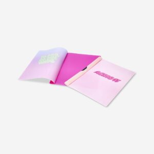 Pink document folders - 2 pcs - Image 2