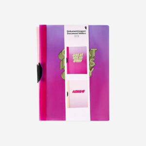 Pink document folders - 2 pcs - Image 3