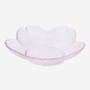Pink flower plate - 17 cm - Image 1