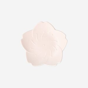 Pink flower plate - 18 cm - Image 2