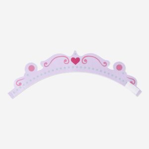 Pink foam princess crown - Image 3