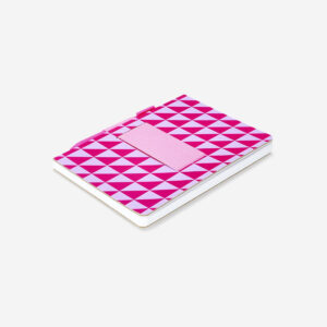 A5 - Pink notebook with ballpoint pen - Image 3