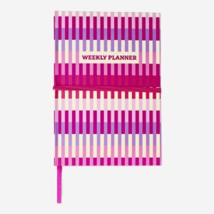 A5 - Pink weekly planner