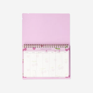 Cherry weekly planner for desk - Image 3