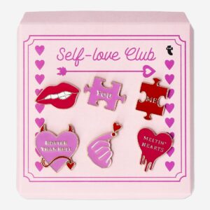 Pins with icons for clothes - 6 pcs - Image 2