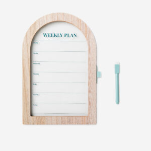 Planner board. With marker