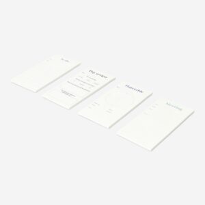 Planner Pads in English - 4 pcs - Image 3