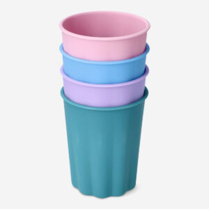Plastic cups. 4 pcs - Image 1