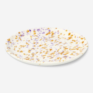 Plate with splash pattern - Image 1