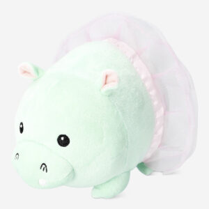 Plush hippo with a skirt - Image 1