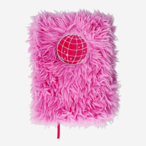 Plush notebook with disco ball - Image 1