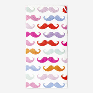 Pocket tissues with moustache print - Image 1